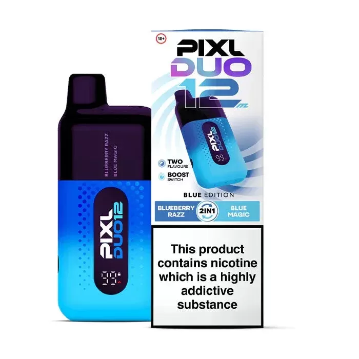 Pixl Duo 12 6K Prefilled Pod Kit - Box Of 5 - Purple Edition pack of 5