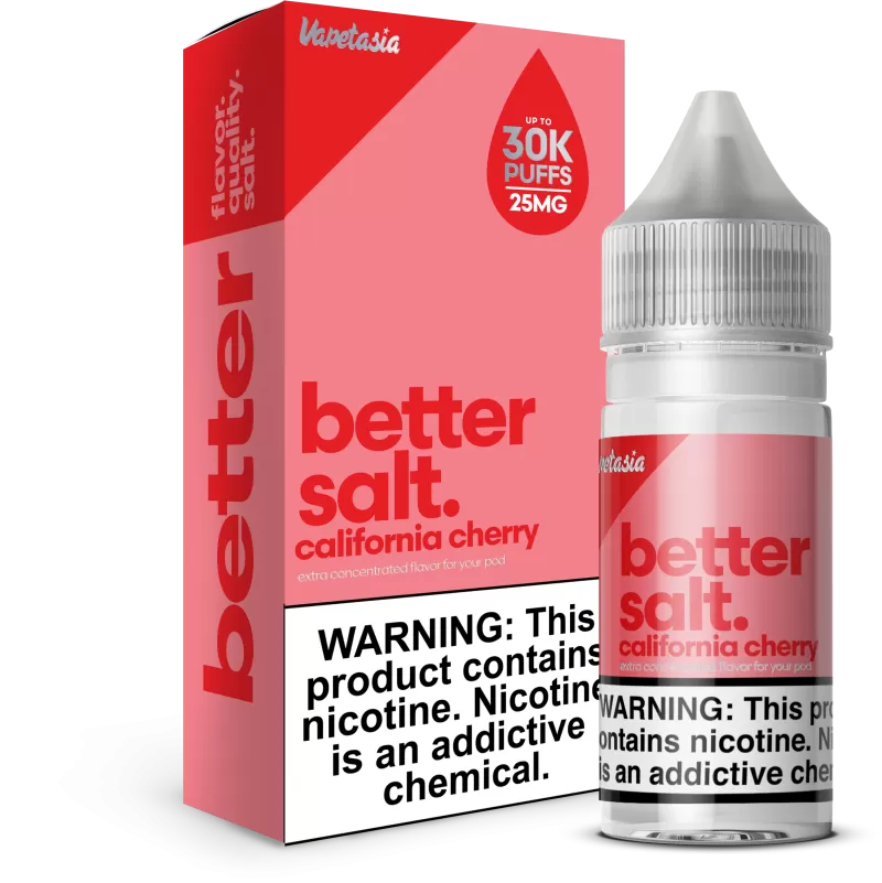 Better Salt - California Cherry - 30ML E-Liquid