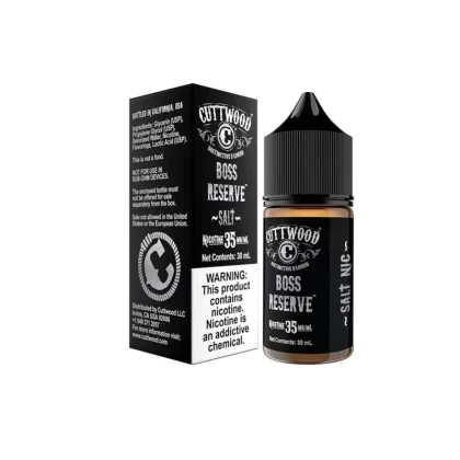 Cuttwood Salts Boss Reserve Vape e-Liquid 30mL - Vape Product, Vape Product (15DFE7)