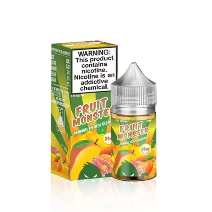 Fruit Monster Salt E-Liquid – Mango Peach Guava – 30ml