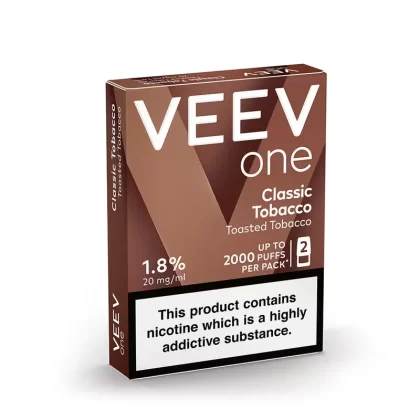 VEEV ONE Classic Tobacco Pods (2 Pack) - Nicotine Strength#20mg (CEEA00) (CEEA00)