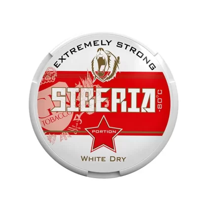 SIBERIA Red -80 Degrees White Dry Portion 43mg