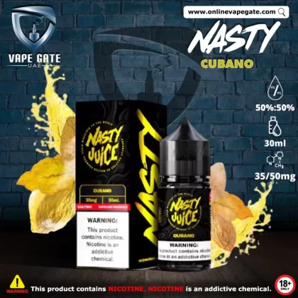 Cubano - Nasty 30ml - 50 mg / 30 ml