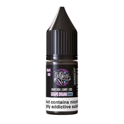 Grape Drank On Ice By Ruthless OG Salts 10ml - Nicotine Strength#20mg (Salt)>10mg (Salt)