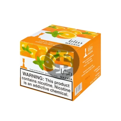 Mazaya Hookah Tobacco 250g Orange With Mint - Ejuicewarehouse