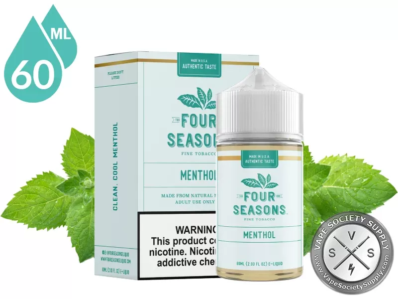 Menthol By Four Seasons E-Liquid 60ml