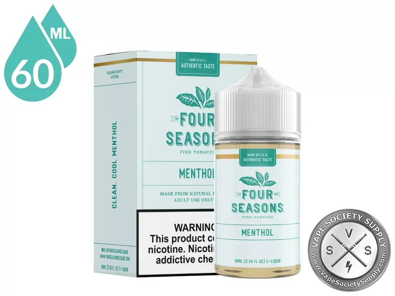 Menthol By Four Seasons E-Liquid 60ml - Image 3