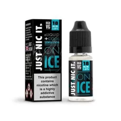 Just Nic It On Ice Nicotine Shot 80VG 10ml