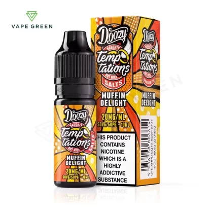 Muffin Delight Nic Salt E-Liquid by Doozy Temptations - Eliquidsupply