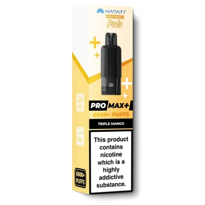 Triple Mango Pro Max+ Refills by Hayati - 20 mg/ml