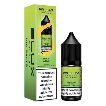 Lemon & Lime Elux Nic salt E liquid 10ml
