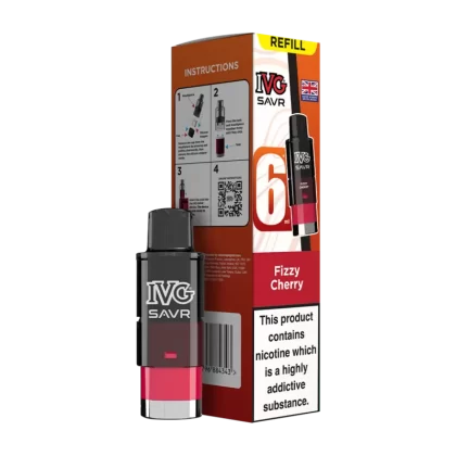 Fizzy Cherry IVG SAVR Refill Pack - 20mg - Vape Product