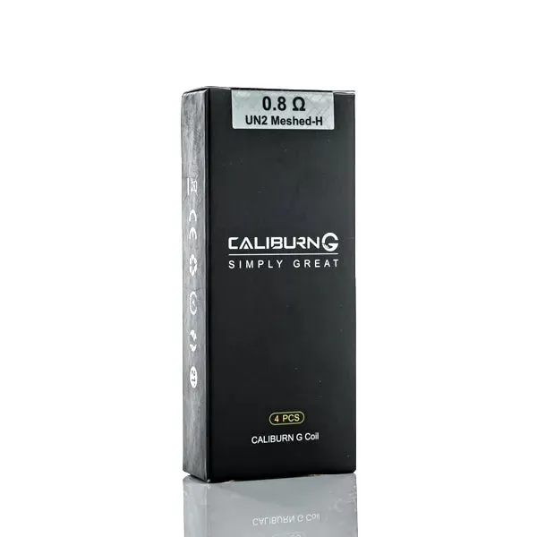 Uwell Caliburn G Replacement Coils - Pack of 4 - 0.8 ohm Mesh