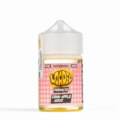 Loaded Podsaltz Cran-Apple Juice Iced 60mL - Vape Product, Vape Product (BD223F)