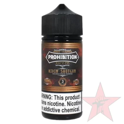 Prohibition – Ridin’ Shotgun – 100mL - Vape Product