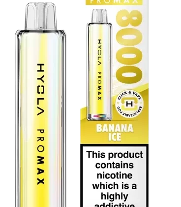 Hyola Pro Max 8000 Prefilled Pod KitBanana Ice