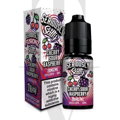SERIOUSLY FUSIONZ SALTS CHERRY SOUR RASPBERRY