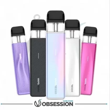 Vaporesso Xros 5 Mini Pod System - Color#Black>>Carbon Black>Flowing Blue>Flowing Green>Flowing Pink>Pastel Crystal>Purple>Rose Red>Sky Blue>Titanium Silver