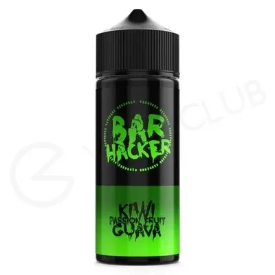 Kiwi Passion Fruit Guava Shortfill E-Liquid by Bar Hacker 100ml