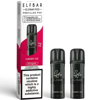 Cherry Ice Elf Bar 600 Pods (x2) - 20mg (2%)