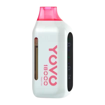 Peach Ice YOVO Ultra 18000 - Customer Group#Consumer~Nicotine#50mg~Size#Single>5 Pack