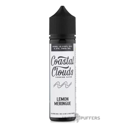 Coastal Clouds – Lemon Meringue 60mL - Nicotine Strength#0mg>3mg>6mg