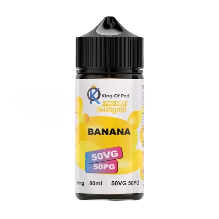 King of Pod Pro Max 80ML E-Liquid - Raspberry Pineapple / Yes