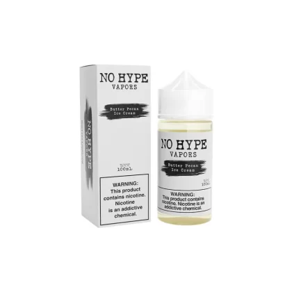Butter Pecan Ice Cream by No Hype E-Liquid 100mL Freebase - Vaporider Deals