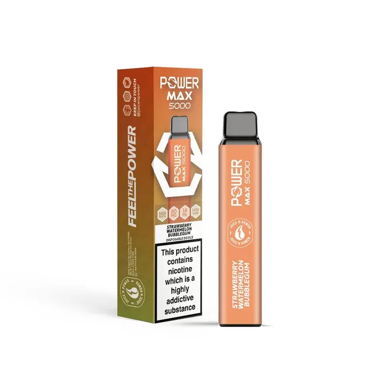Power Max – STRAWBERRY WATERMELON BUBBLEGUM