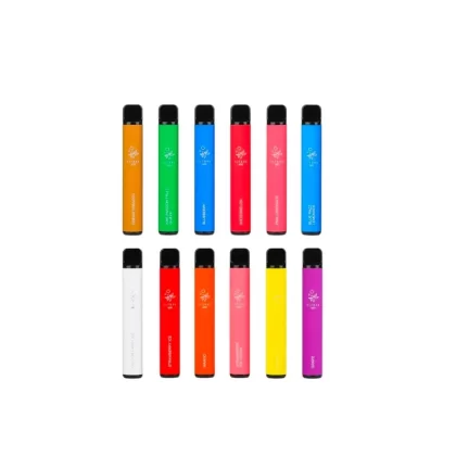 Elf Bar Disposable Vape Kits – 600 Puffs with 20mg Nicotine - Apple Peach, Banana Ice