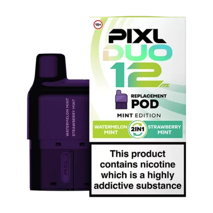 Mint Edition Pixl Duo 12 Refill Pack - 20mg - Vape Product (F6BEAB)
