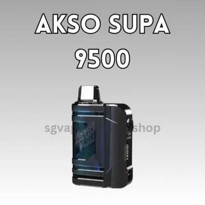 Akso Supa 9500 Puffs - Strawberry Gum (Bold Series)