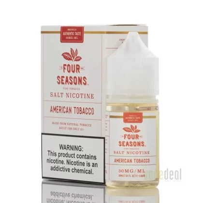 Four Seasons American Tobacco Salt – 30ml