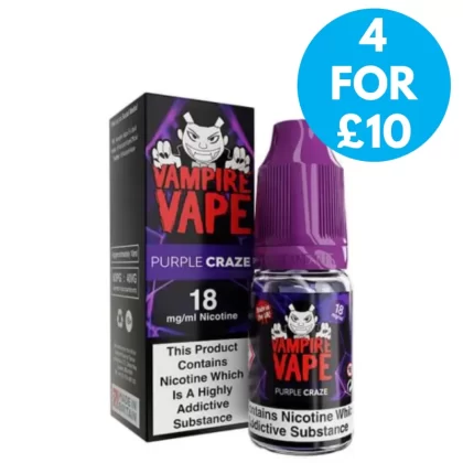 18mg Vampire Vape Freebase E-liquids (40VG/60PG) - Attraction, Berry Menthol; Vape Product; Vape Product