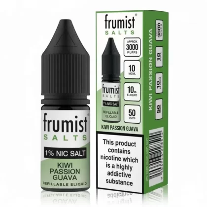 Kiwi Passion Guava By Frumist Salts 10ml 10mg (out of date) - Ejuicewarehouse