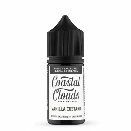 Coastal Clouds Salt Nic Vanilla Custard 50mg 30mL