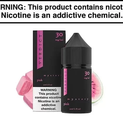 MYSTERY (PINK) BY VERDICT SALTS 30ML - Vapejuice