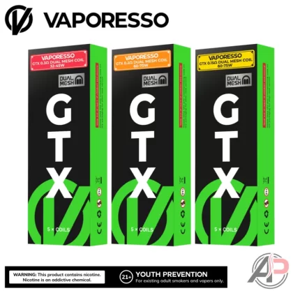 Vaporesso Gtx Replacement Coils 5 Pack