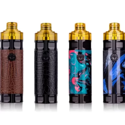 VapingGT GT Pen Pod System Kit 900mAh - Yellow Leather