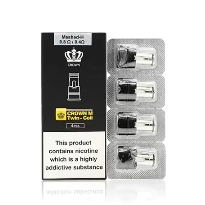 Uwell Crown M Twin Replacement Coil – Pack of 4