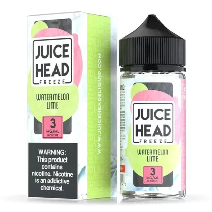 JUICE HEAD FREEZE – WATERMELON LIME 100ML - Vape Product, Vape Product (2C79C9)