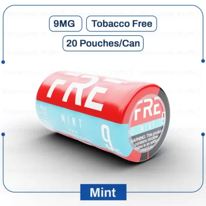 Buy FRE Mint 9MG Nicotine Pouches Online | Electronicpuffs