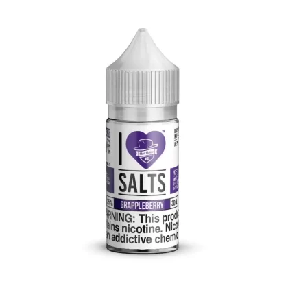 I Love Salts Grappleberry 30ml Nic Salt Vape Juice - Vape Product, Vape Product