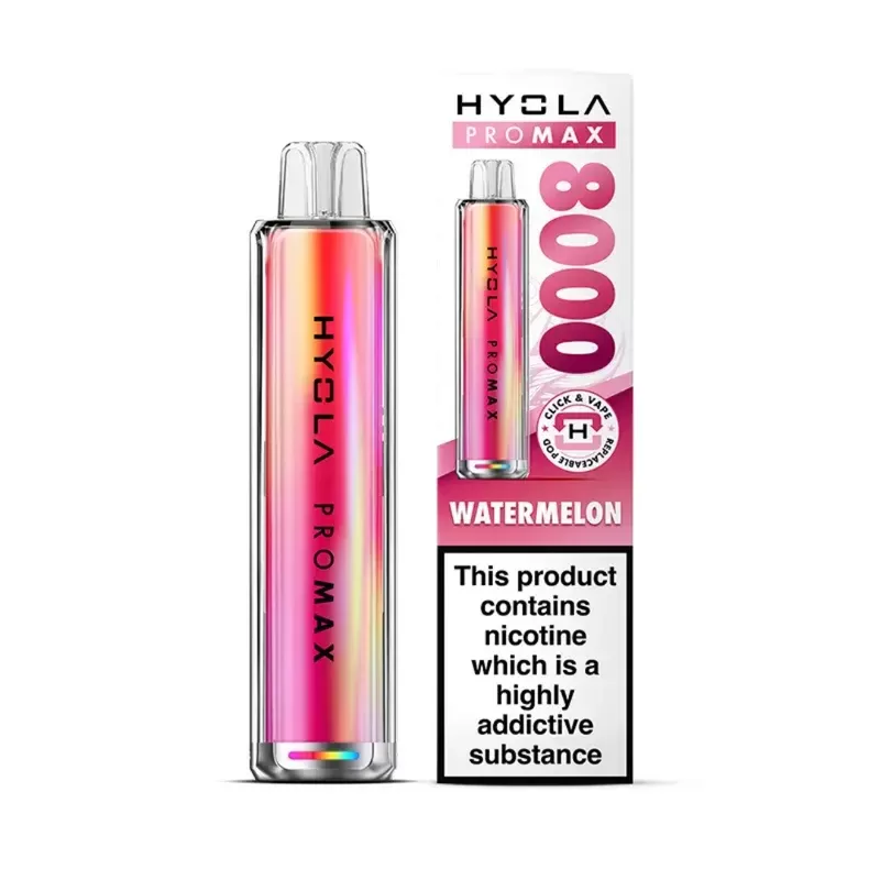 Hyola Pro Max 8000 Prefilled Pod Kit Watermelon - Nicotine Strength#20mg (0A4056)