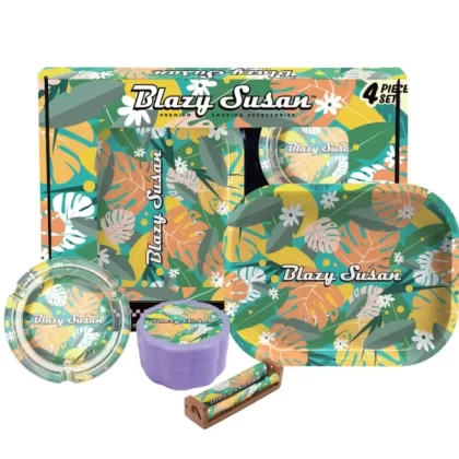 Blazy Susan Smoker’s Kit – 4pc Set