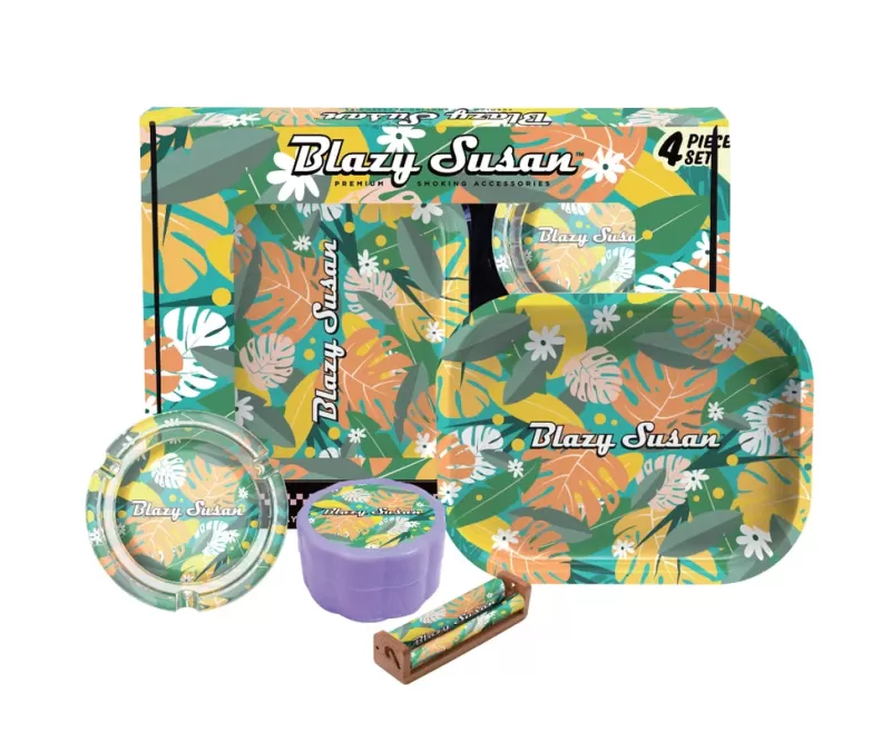 Blazy Susan Smoker’s Kit – 4pc Set