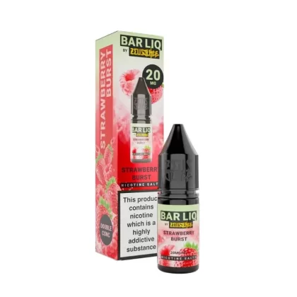 Strawberry Burst Bar Liq 10ml Nic Salt by Zeus Juice