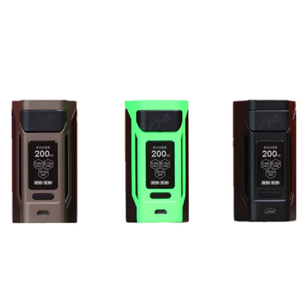 Wismec Reuleaux RX2 20700 200W TC Box Mod - Green / U.S.A. Warehouse (Only ship to USA)