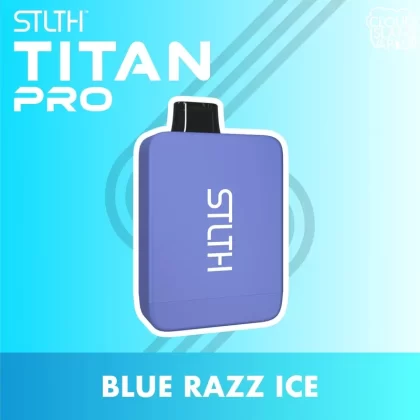 STLTH TITAN PRO Disposable Vape – Blue Razz Ice