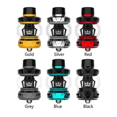Uwell Crown V Tank - Color#Black>Blue>Grey>Red>Silver>Yellow